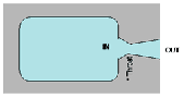 Sketch of design parameters of a micronozzle