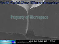 SEM picture of micronozzle
