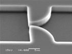 Nanolithography of a part of the micropump